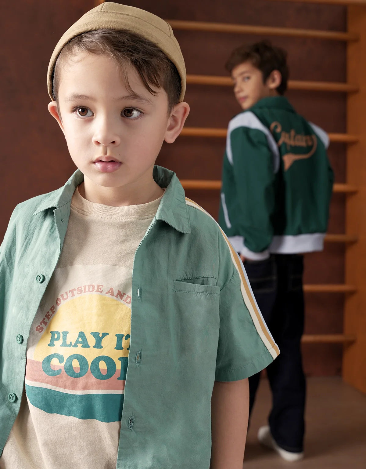 OTIS SHIRT WITH WIDE STRIPE