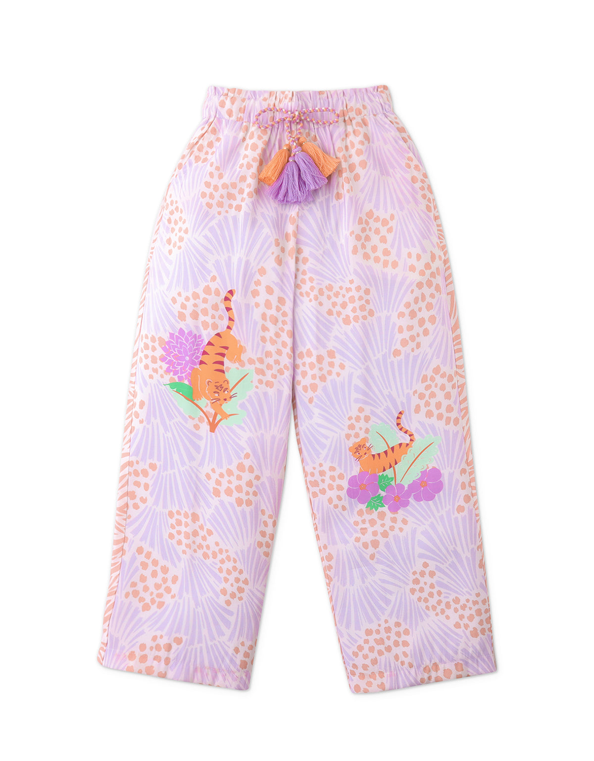 SHIV PANTS WITH TIGER PRINT
