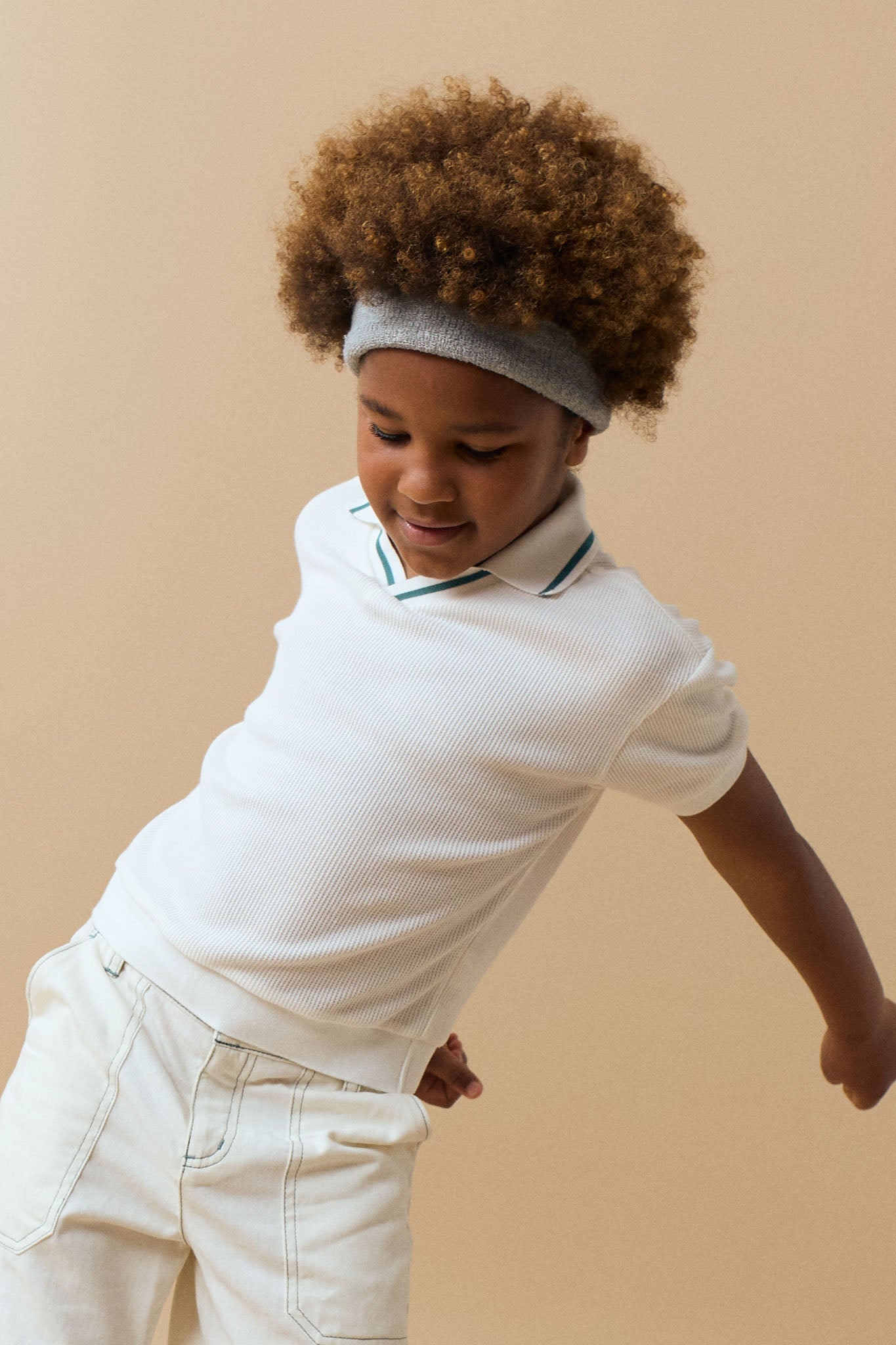 NICO WAFFLE POLO SHIRT