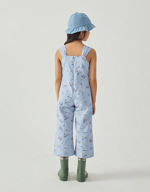 Full back catalog image of the Harvey Empire-Cut Jumpsuit for kids from the Spring Summer collection of Gingersnaps Philippines.