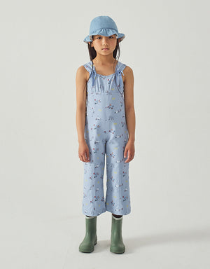 Full front catalog image of the Harvey Empire-Cut Jumpsuit for kids from the Spring Summer collection of Gingersnaps Philippines.