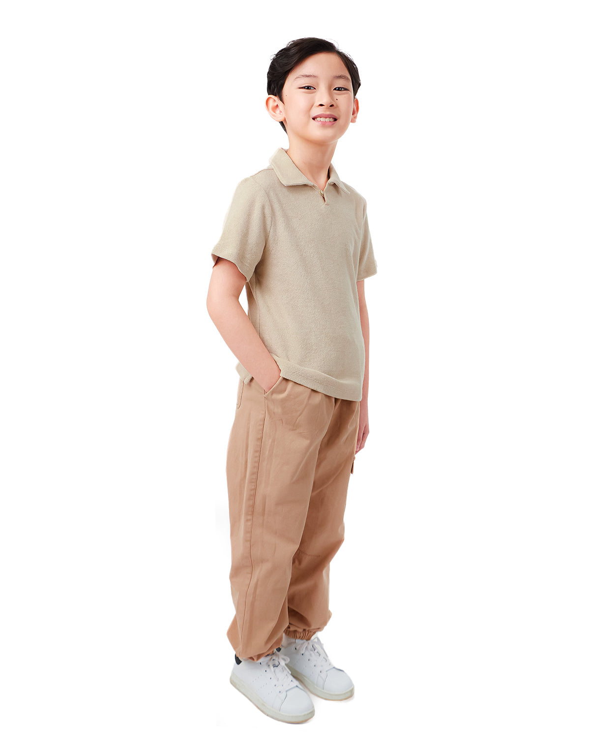 BOYS TOWEL TERRY POLO