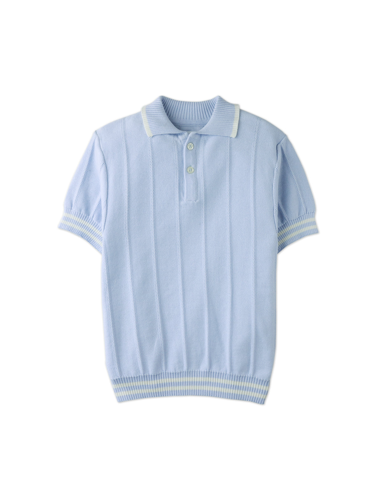 ZEKE POLO SHIRT WITH CONTRAST DETAILS