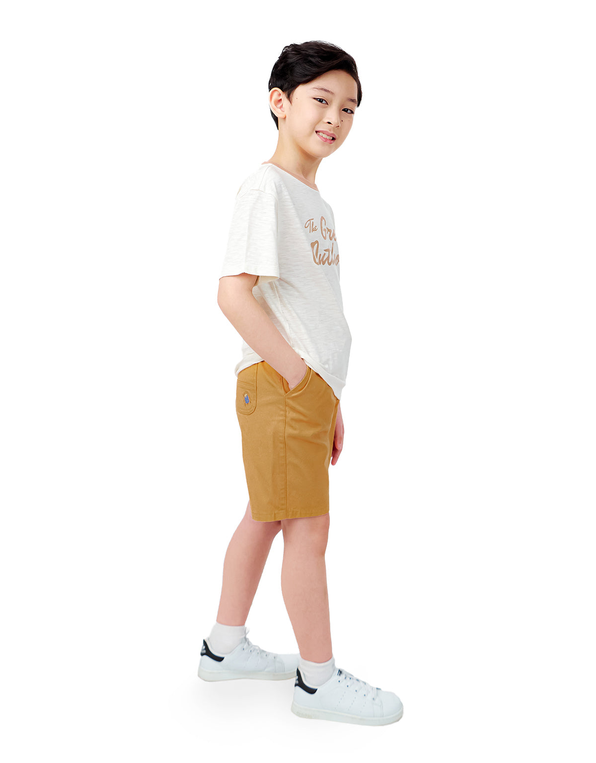 BOYS CANVAS WELT CARGO SHORTS