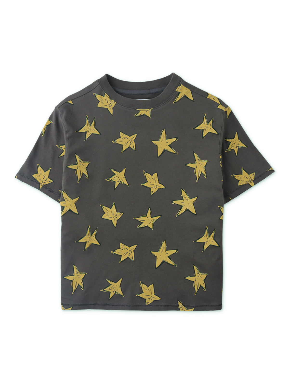 CALLUM GRAPHIC TEE IN ALL OVER STARS PRINT