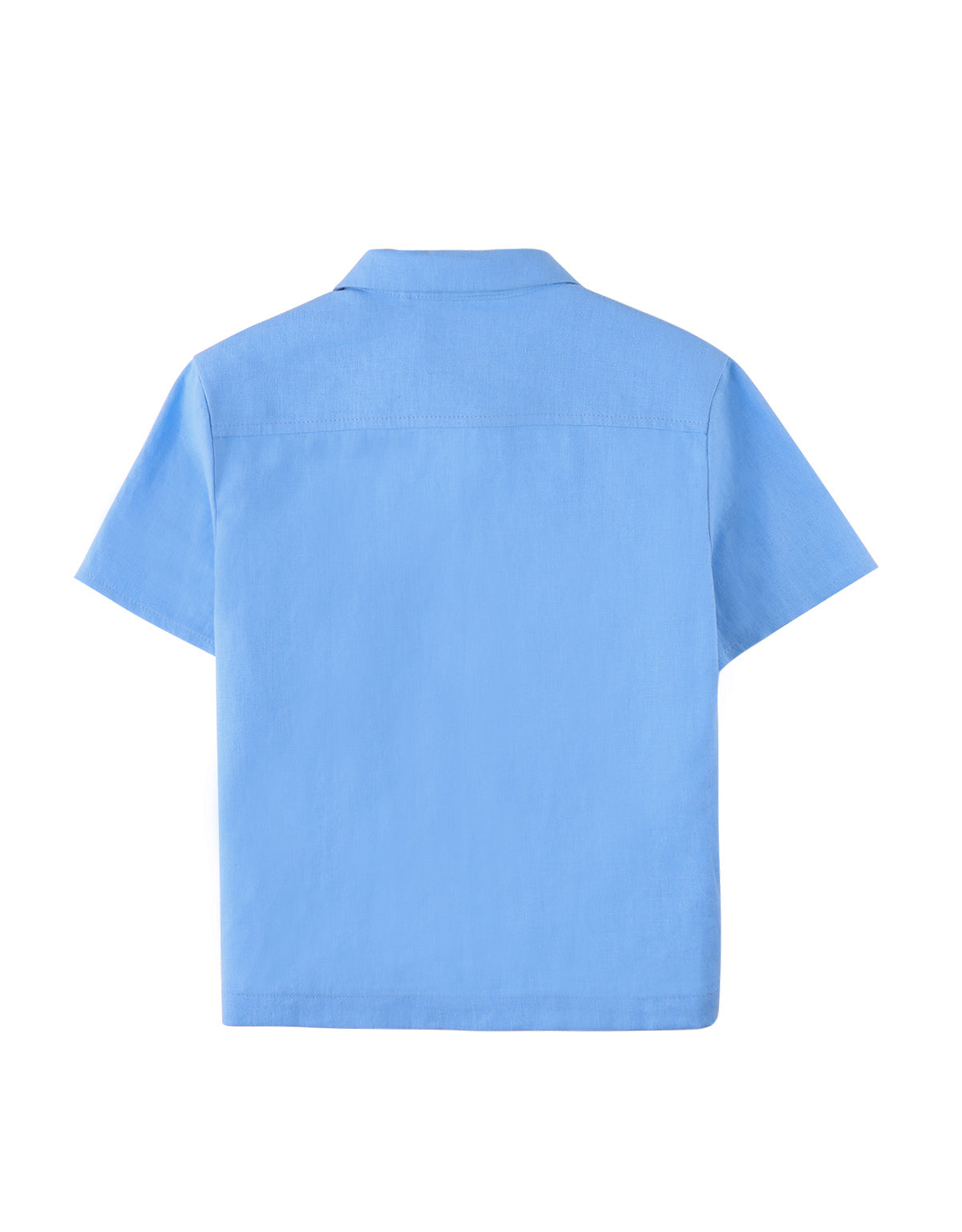 BOYS ORANGES EMBROIDERED SHIRT