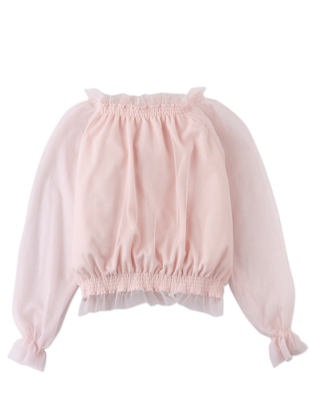 ELEANOR BLOUSE WITH RUFFLE NECK & CUFFS
