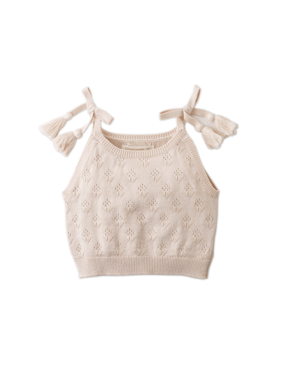 BABY SABINA BLOUSE WITH SHOULDER TIES