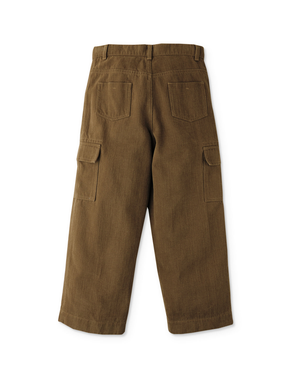 GIRLS HI RISE WIDE LEG CARGO PANTS