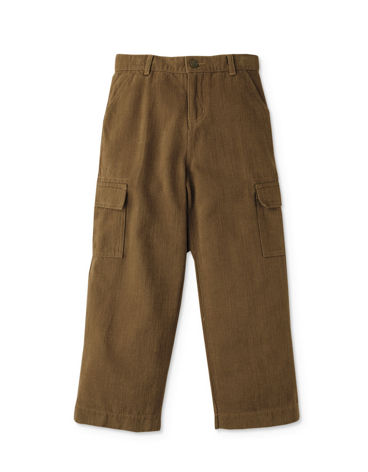 GIRLS HI RISE WIDE LEG CARGO PANTS