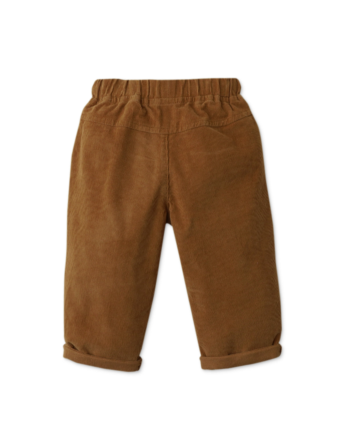 BABY BOYS LOW CROTCH CORD PANTS WITH DRAWSTRING