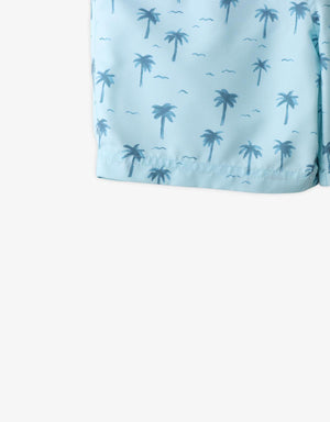 BOYS WATERCOLOR PALMS CITY SHORTS - gingersnaps | Shop Kids & Children's clothing online at gingersnaps.com.ph