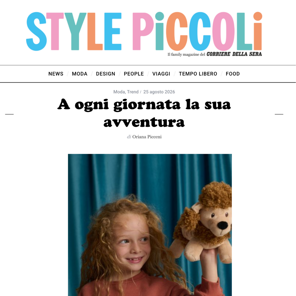 Featured in Style Picolli