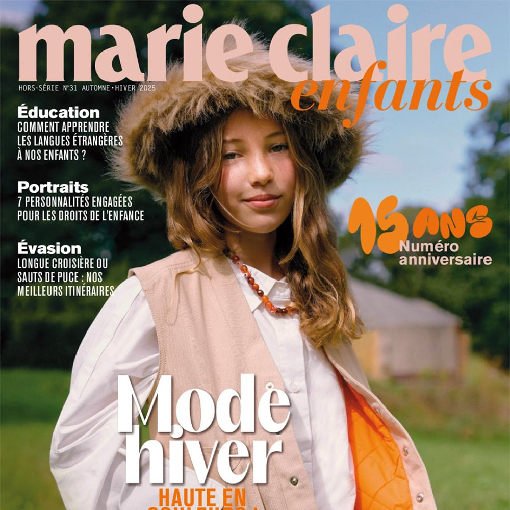 Featured in Marie Claire Enfants AW25