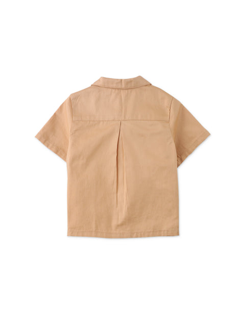 BABY JULIAN SHIRT WITH LION AND STARS PRINT WITH EMROIDERED DETAILS