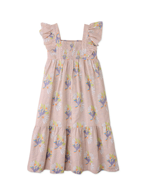 ANIKA MAXI DRESS IN BIRD PRINT