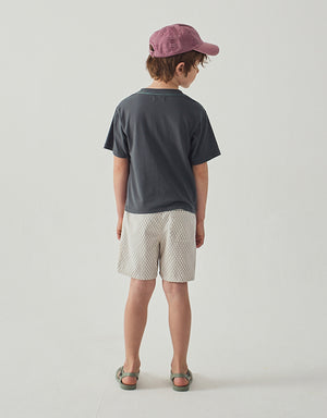 Full back catalog image of the Eld Pelican Relaxed-Fit Jersey Graphic Tee for kids from the Summer collection of Gingersnaps Philippines, showcasing its relaxed casual silhouette.
