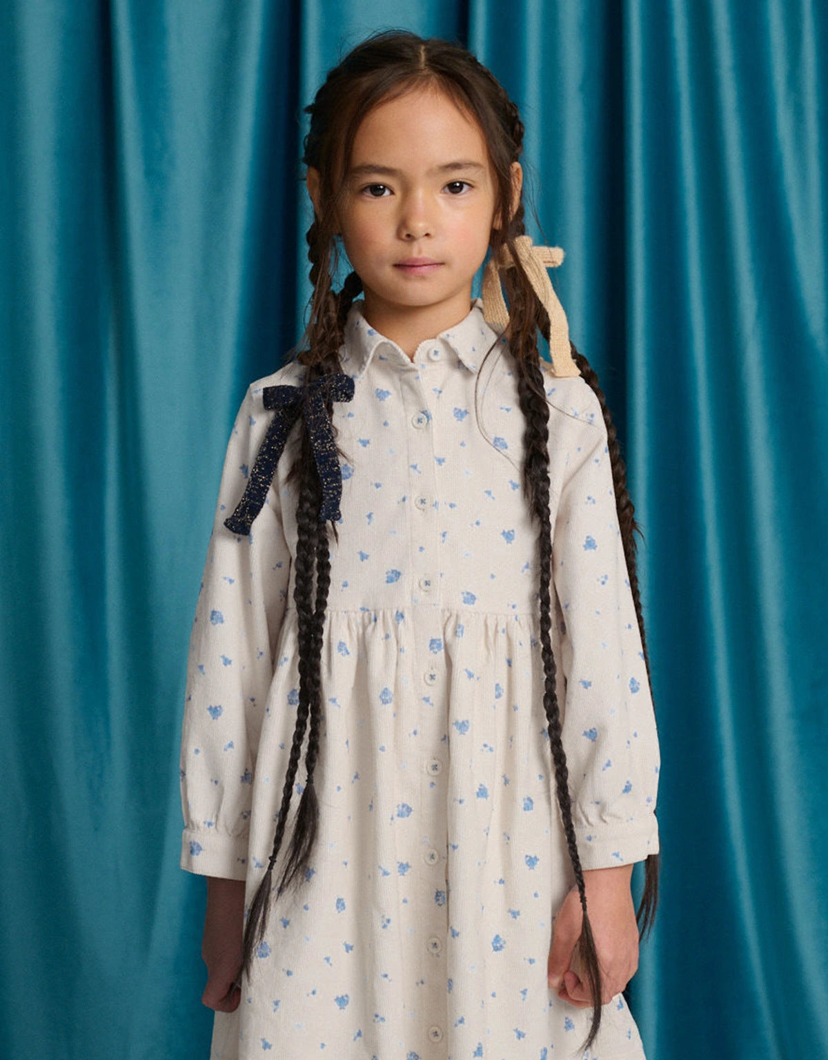 Cornelia Shirt Dress with Floral Print