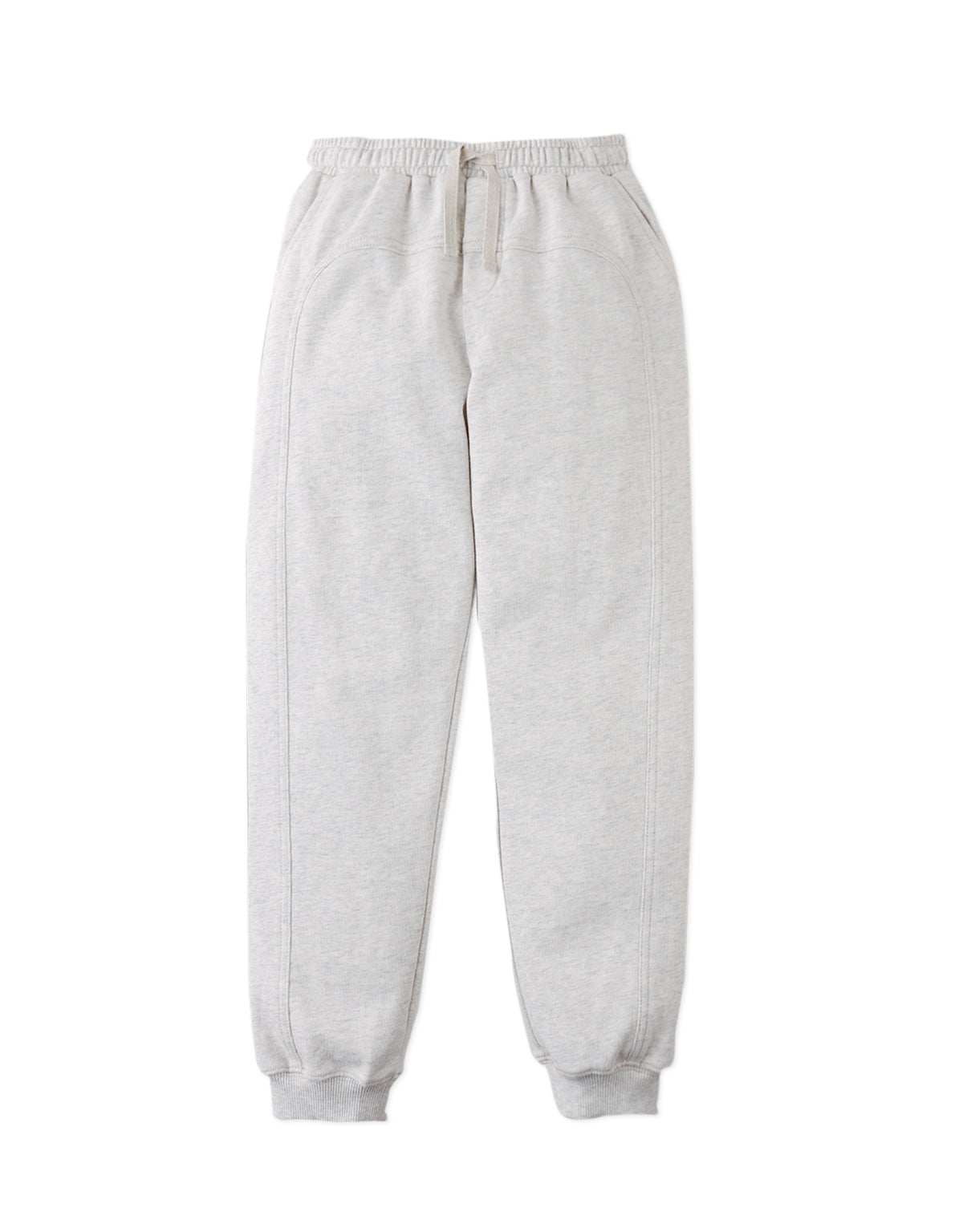 Timothee Melange French Terry Panel Drawstring Joggers