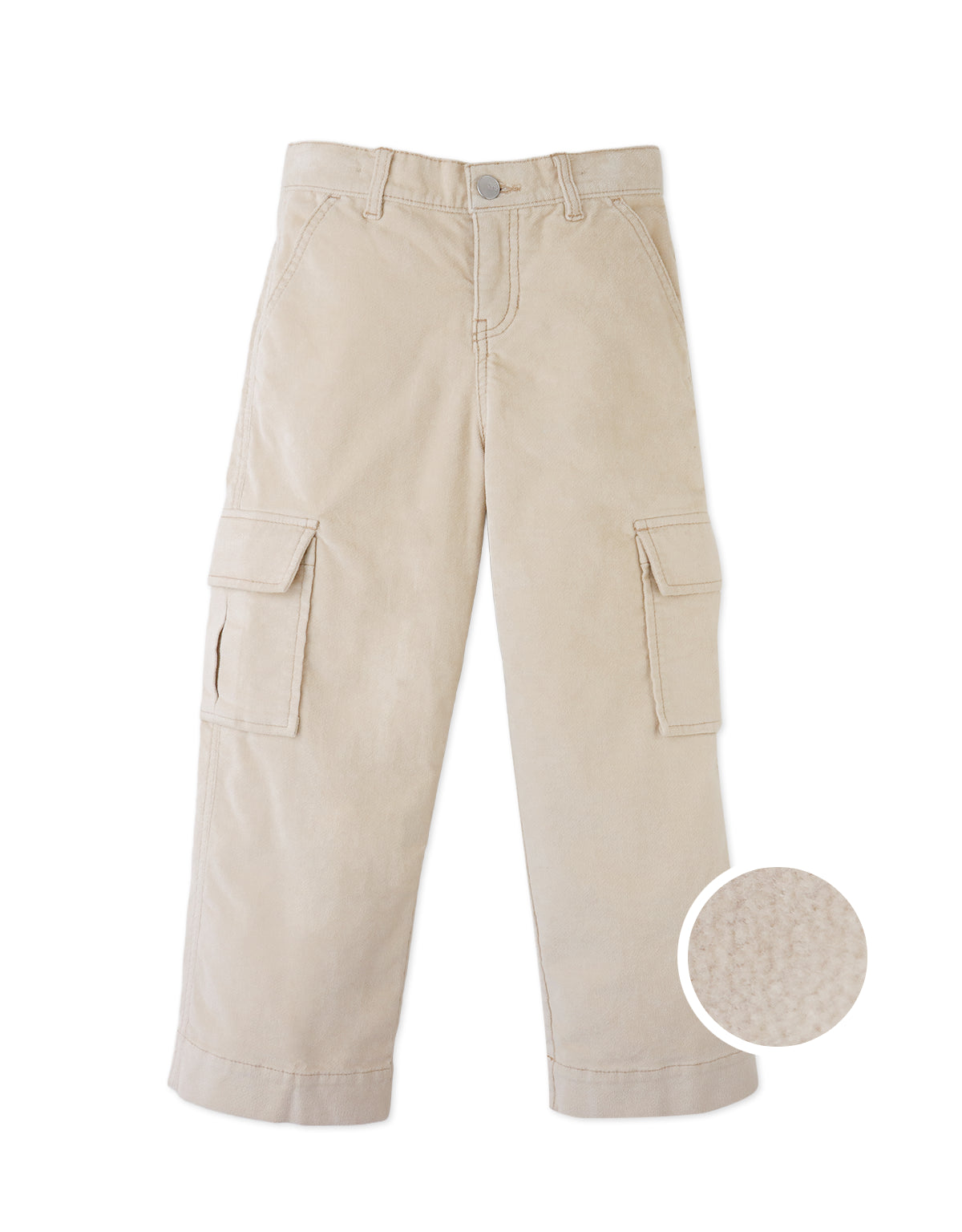 Mavie Waleless Corduroy Cargo Pants