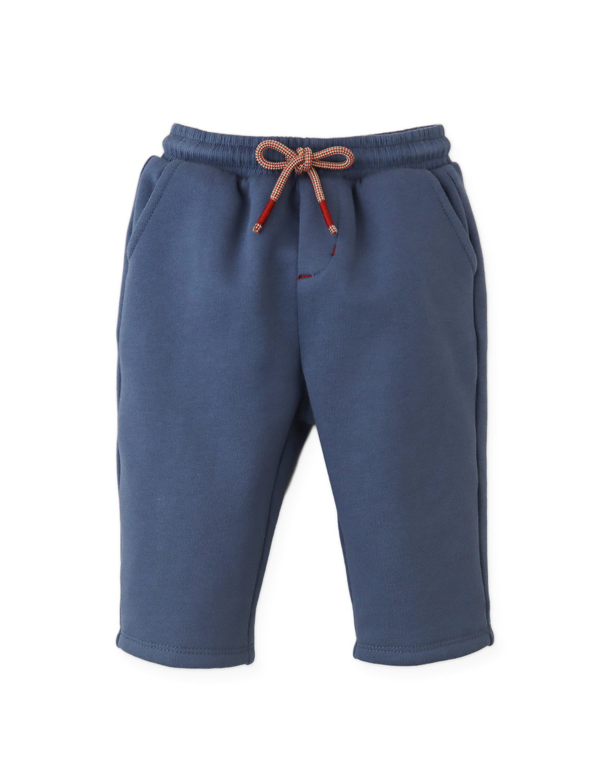 Baby Sonny Fleece Drawstring Joggers with Embroidery on Back Pocket