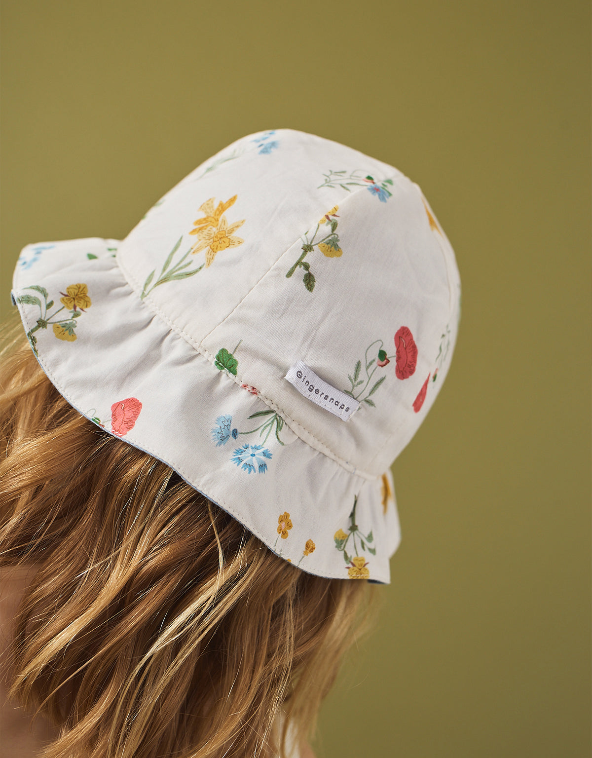 Vale Reversible Bucket Hat With Ruffled Brim