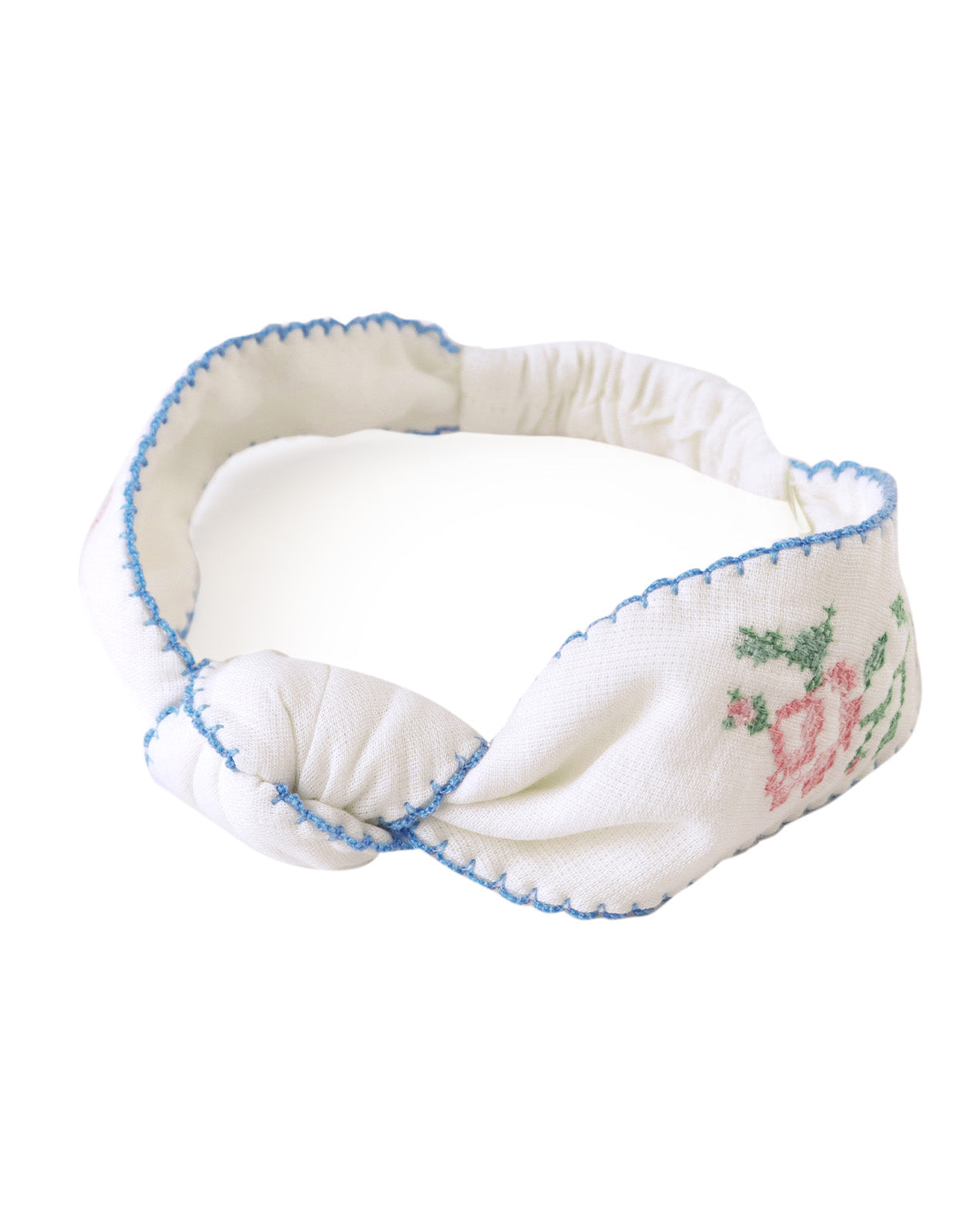 Baby Darla Turban with Center Knot and Picoting – Gingersnaps Global Store