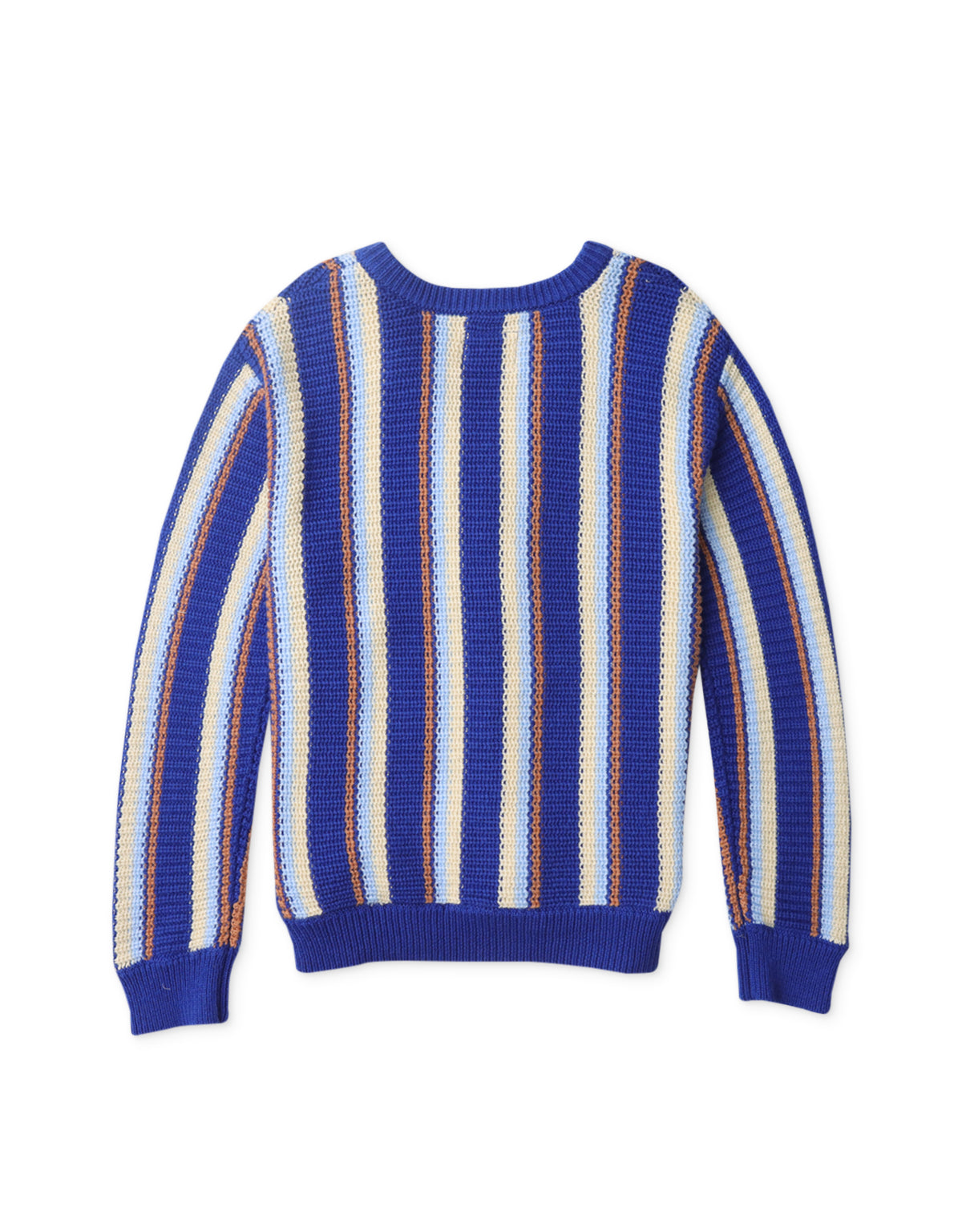 BOYS VERTICAL STRIPES KNIT CARDIGAN