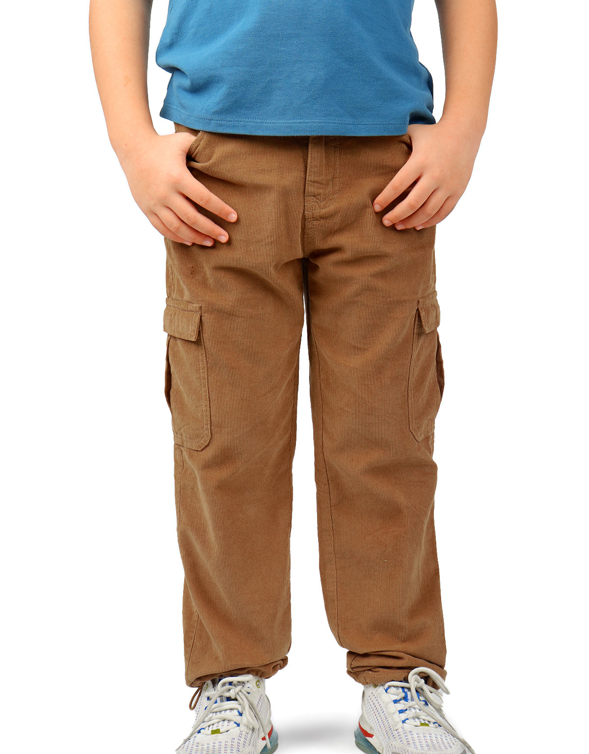 BOYS CORDUROY CARGO PANTS