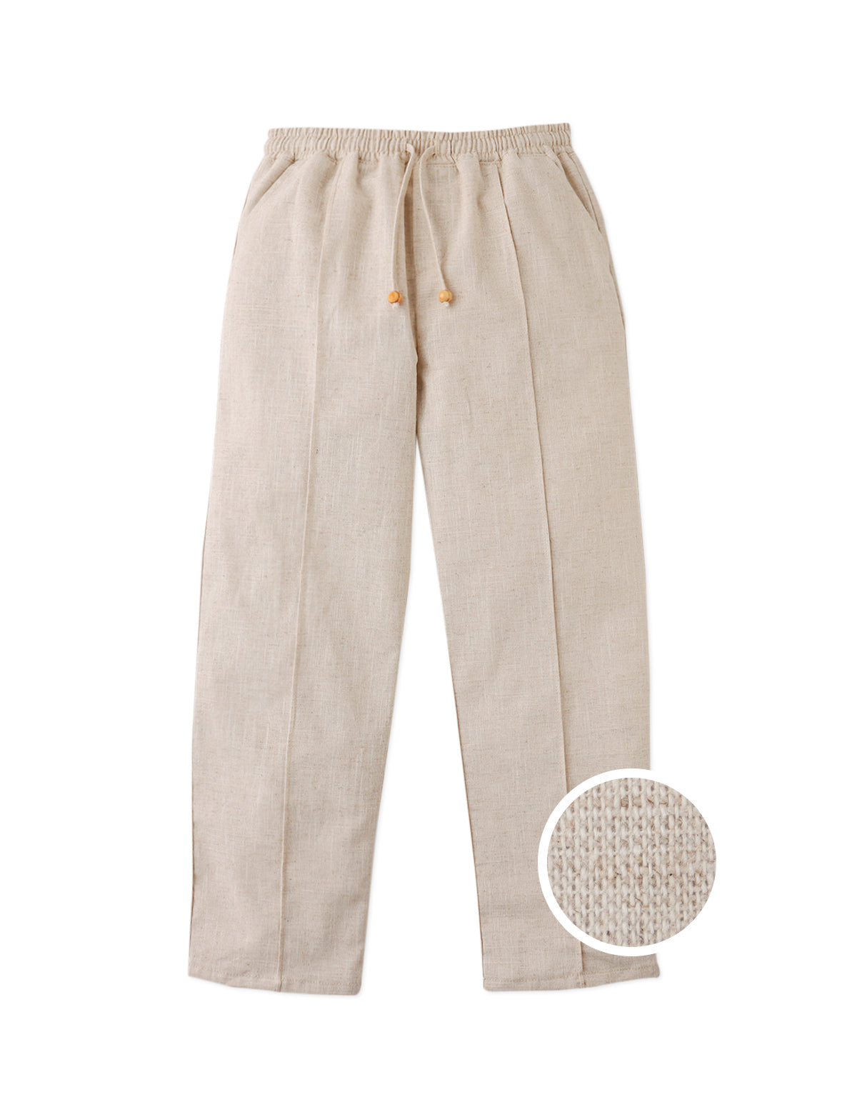 Erwin Fixed-Fold Drawstring Trousers