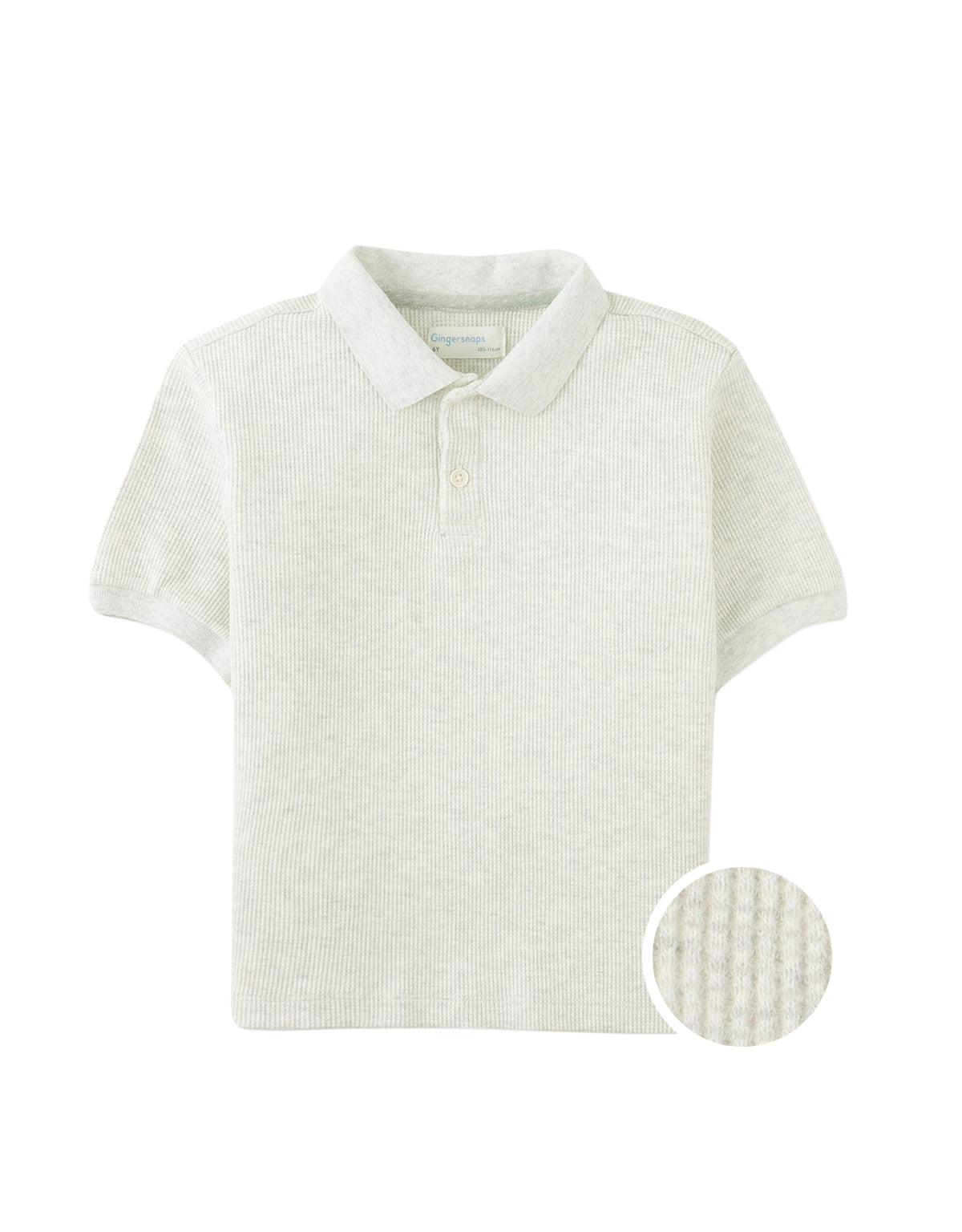 Keith Waffle Knit Polo Shirt