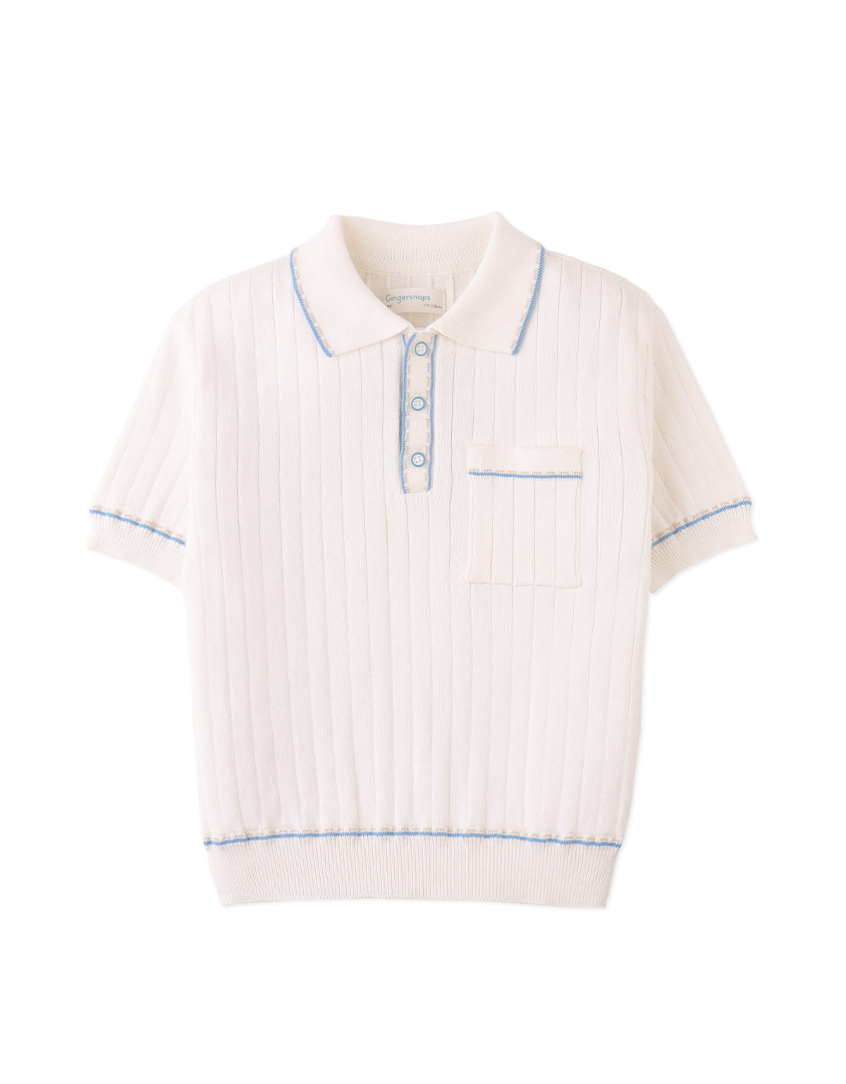 Reiner Polo Shirt with Stripe Tipping Accents