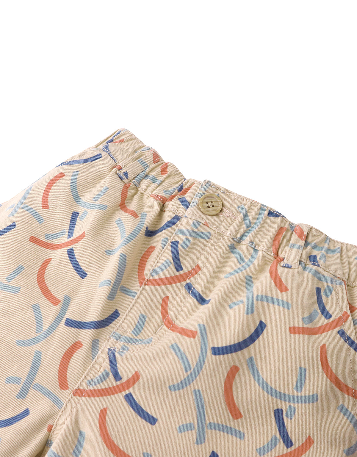 ALFIE SHORTS IN HOOPS ALL-OVER PRINT