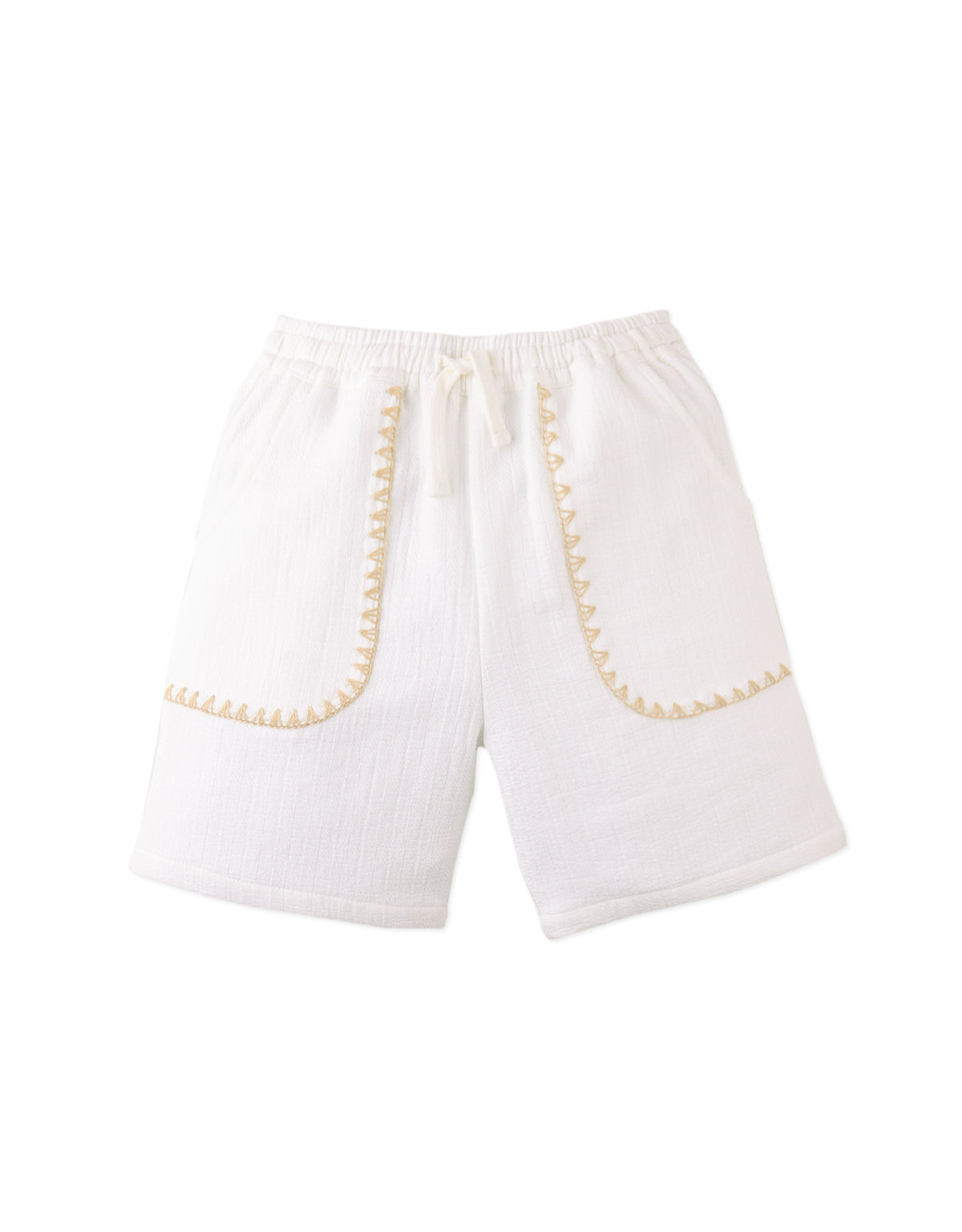 Marlow Textured Drawstring Shorts