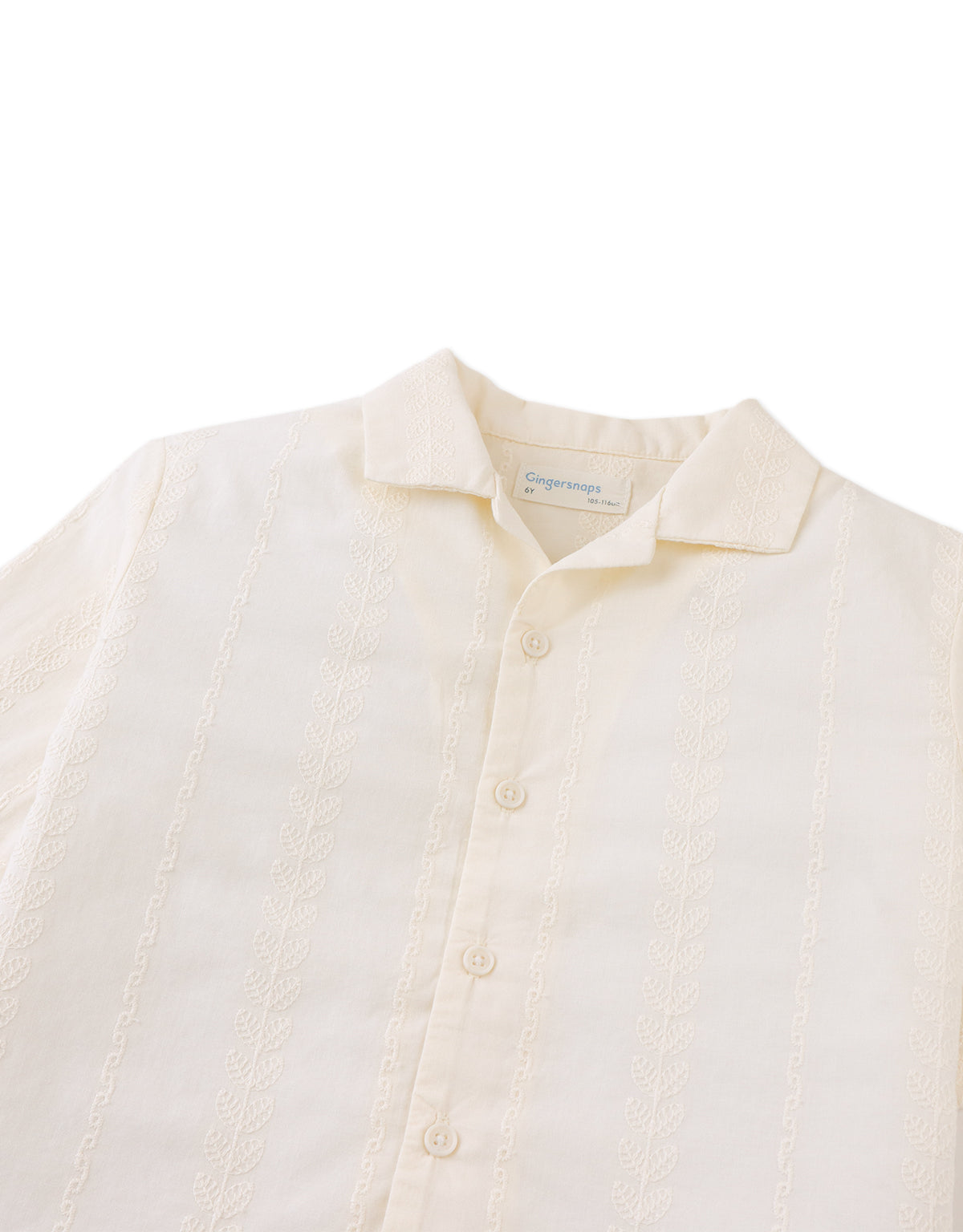 Armin Embroidered Camp Collar Shirt