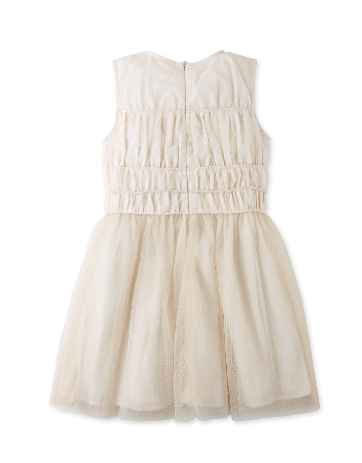 LISA DRESS WITH SMOCKED BODICE
