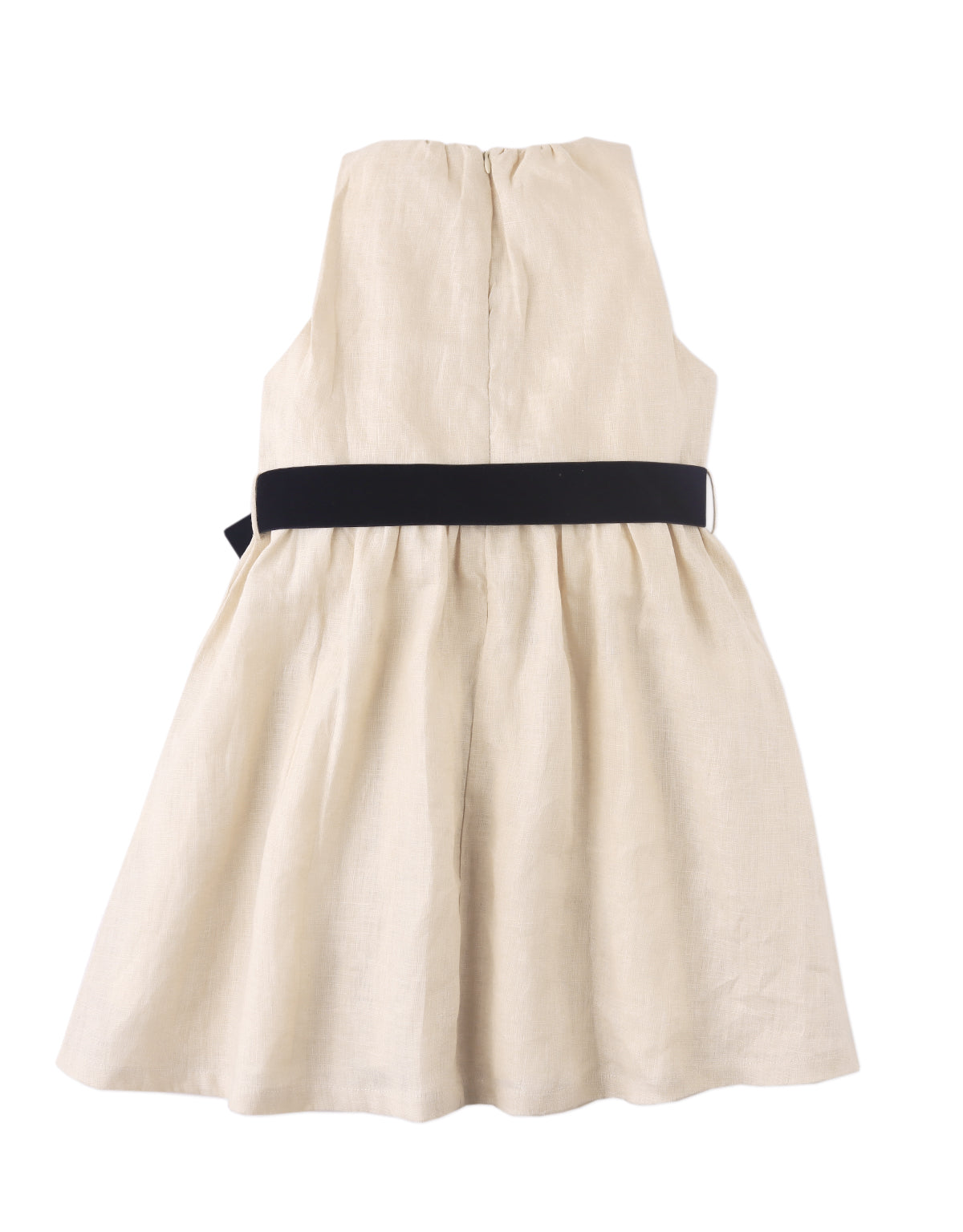 SYLVIE  HALTER DRESS BEIGE