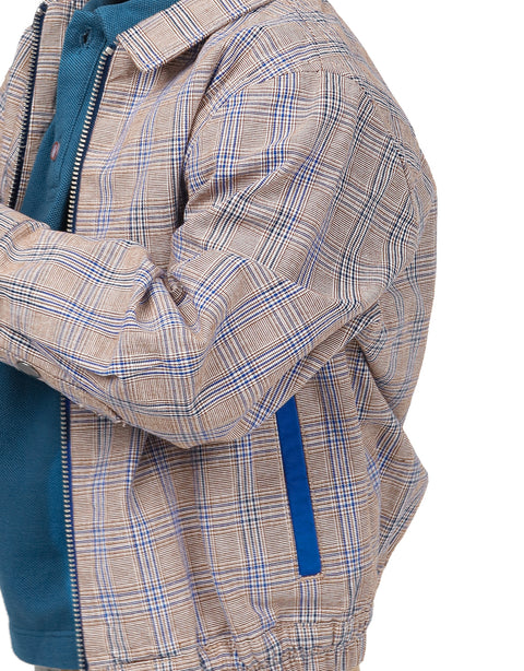 BABY BOYS HOUNDSTOOTH BLOUSON JACKET