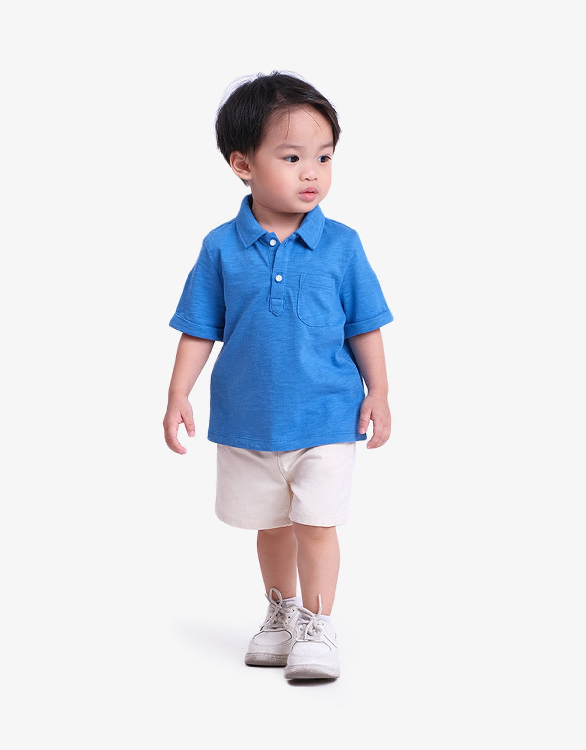 BABY BOYS BACK PRINTED POLO