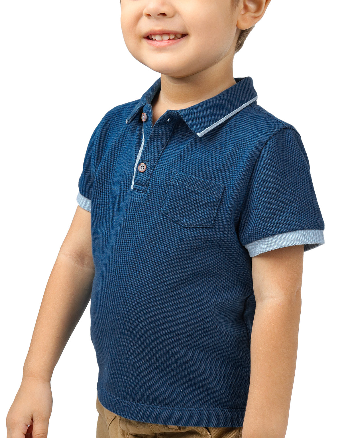 BABY BOYS BABY POLO SHIRT WITH SMALL POCKET
