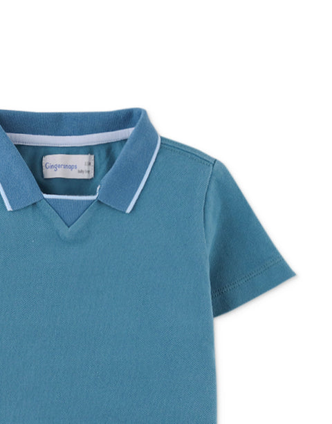 BABY SANDRO PIQUE POLO SHIRT