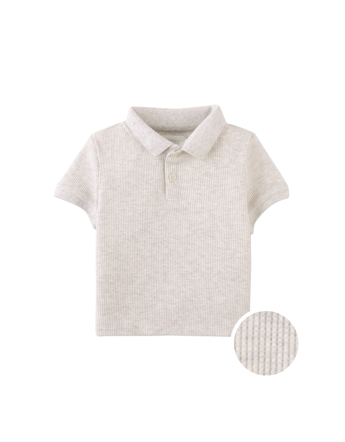 Baby Keith Waffle Knit Polo Shirt
