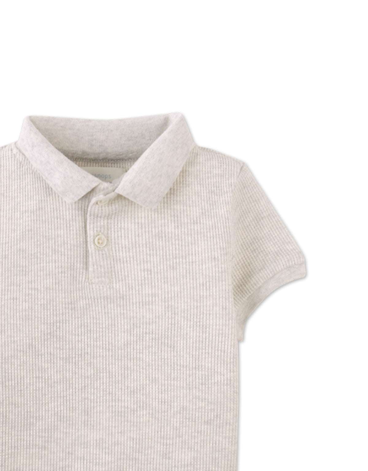 Baby Keith Waffle Knit Polo Shirt