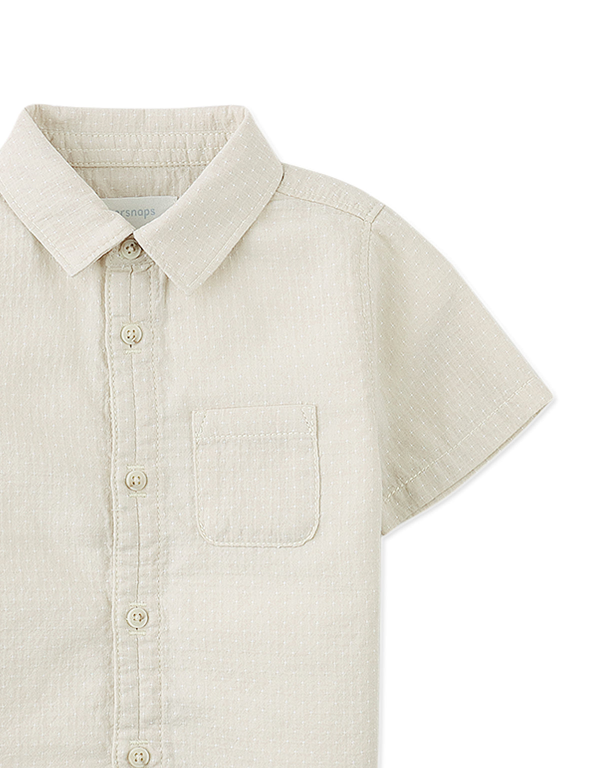Baby Andrew Shirt with Bartack Placket Details