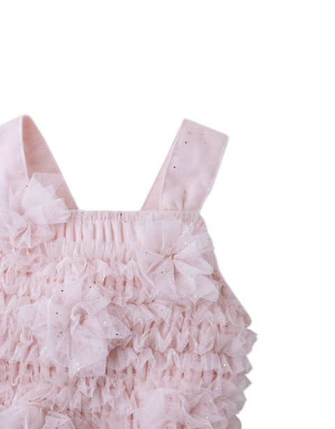BABY VERONIKA BLOUSE WITH  FLOWER CORSAGES