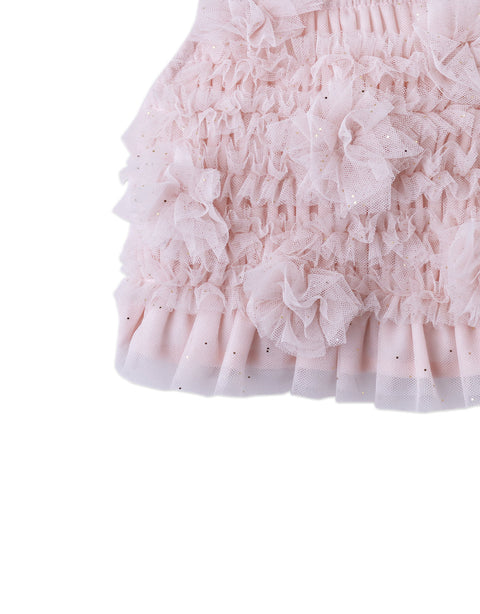 BABY VERONIKA BLOUSE WITH  FLOWER CORSAGES