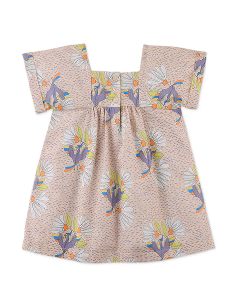 BABY AMARI DRESS IN BIRD PRINT