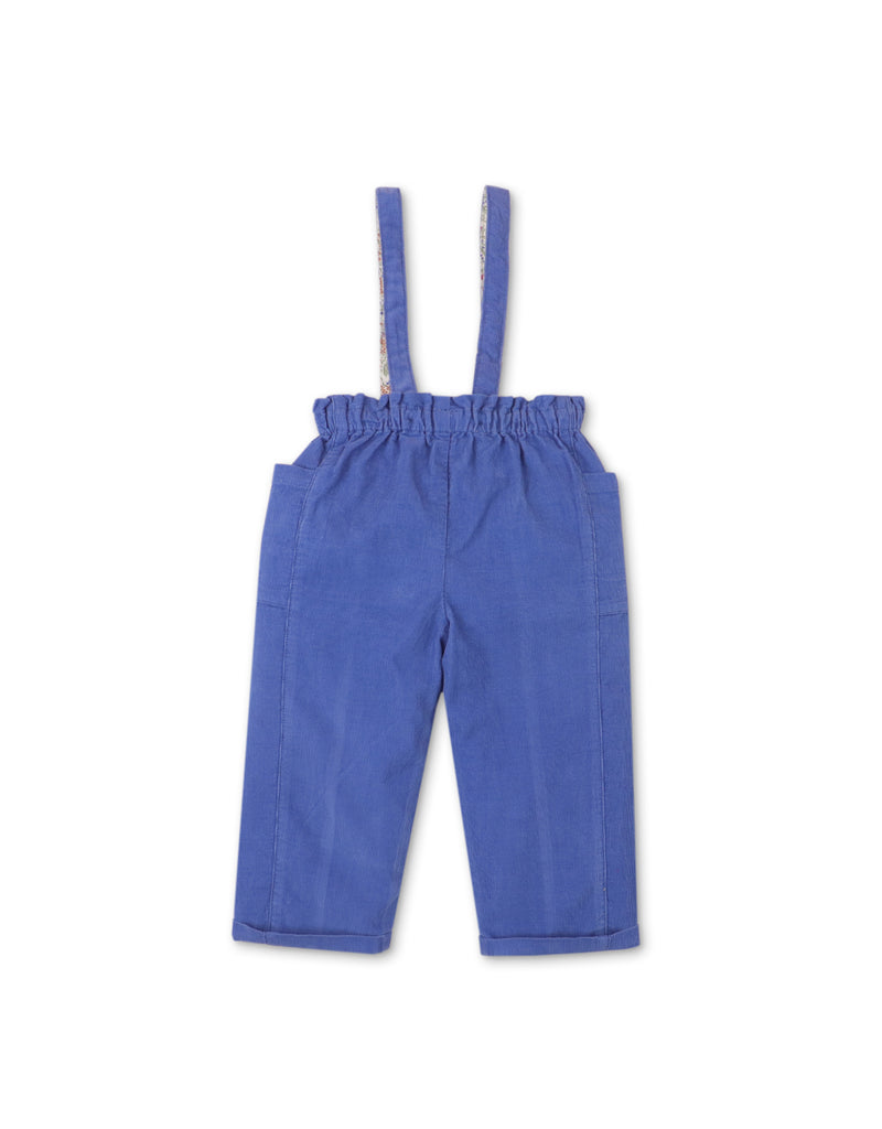 BABY GIRLS PULL ON PANTS WITH DETACHABLE STRAPS