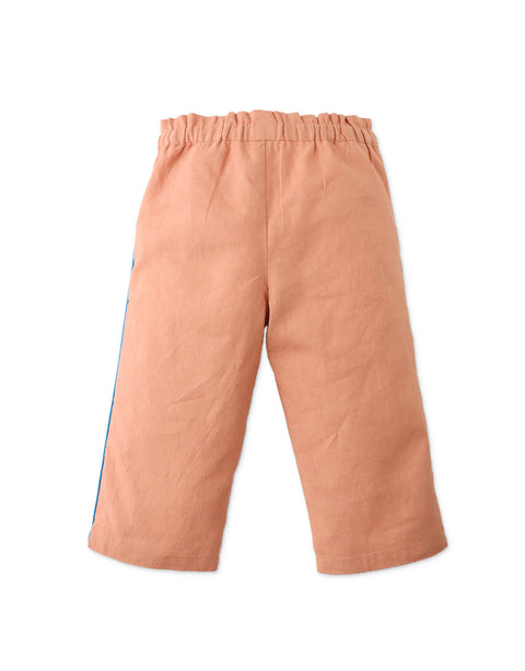 BABY AUBREY PANTS WITH EMBROIDERY ON POCKETS