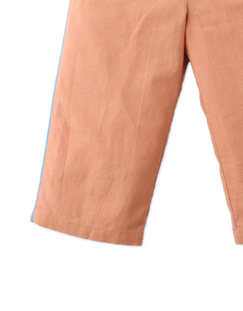 BABY AUBREY PANTS WITH EMBROIDERY ON POCKETS